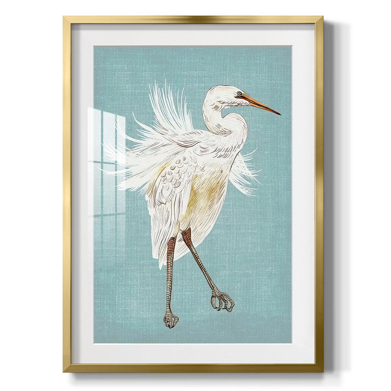 Keane - Toile tendue avec châssis, H 25,5 po x l 17,5 po, Doré