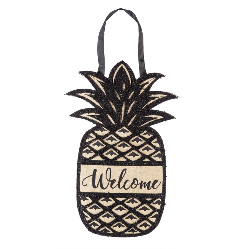 Décoration murale de la porte de bienvenue ananas