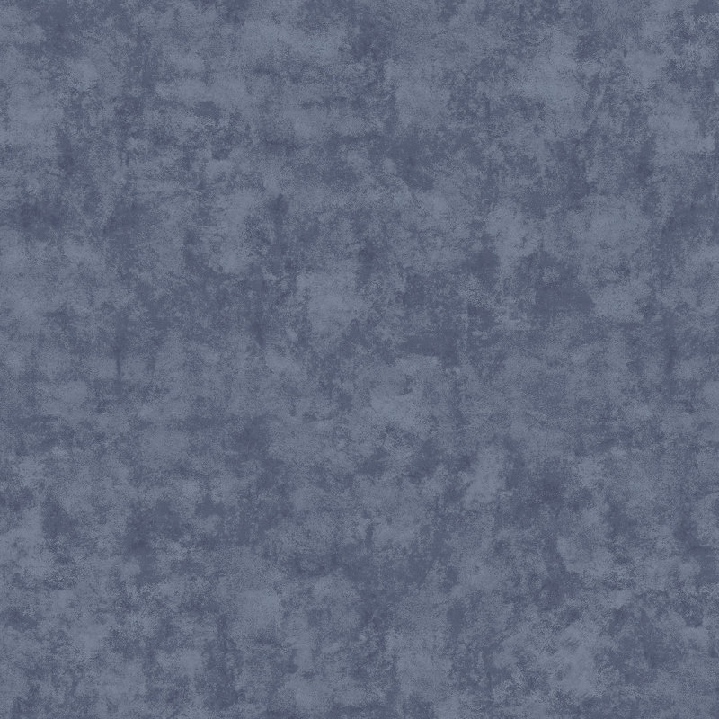 Luxe Matte Plain Wallpaper, Dark Blue