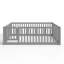 Lit simple avec garde-corps et porte pour enfants-125506903-125506902