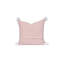 Boho Square Accent Pillow Cushion Cover & Insert With White Pom-Poms 18" X 18"