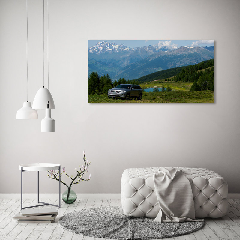 Off-Road Car - Wrapped Canvas Print
