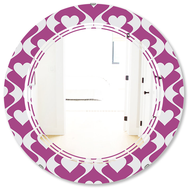 Miroir mural moderne sans cadre Triple C, H 31,5 po x l po