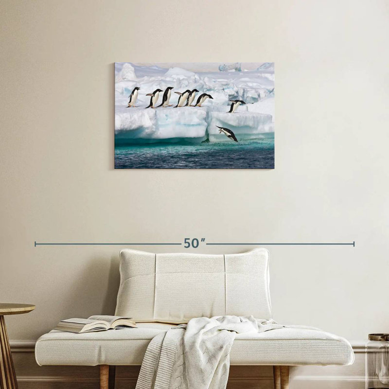 Pingouins d'Alie Alievie, H 20 po x l 30 po