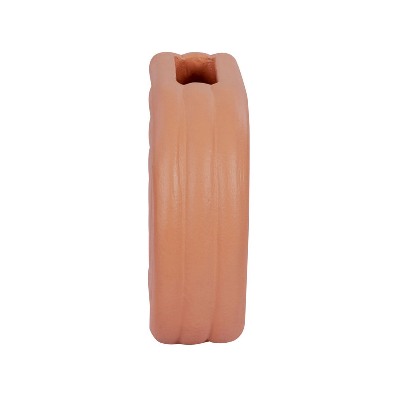 6" Pink Ceramic Decorative Table Vase