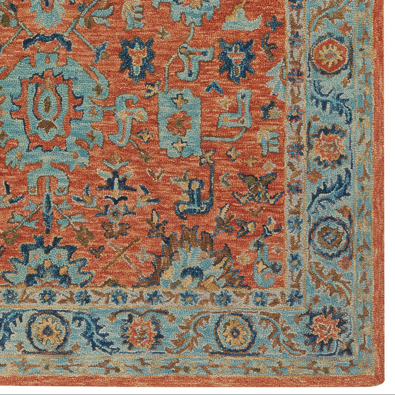 Wool Oriental Indoor Rug, Rectangle 10' x 14'