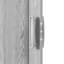 Portes accordéon pliables en PVC 48 po Studio Series, gris-133256514-133256508
