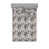 Blanc cassé / motif abstrait gris anthracite est en rupture de stock