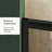 48.In W X 72.In H Single Sliding Shower Door, 1/5 Inch Thick Clear Tempered Glass Shower Door With Stainless Steel Handle, Black-119015905