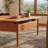 Modern and simple solid wood coffee table-740816655