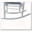 Chaise berçante en bois massif