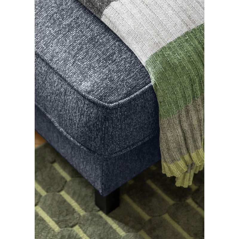Molly Corner Sofa Bed U-Shape, Navy Blue, Right Hand Facing