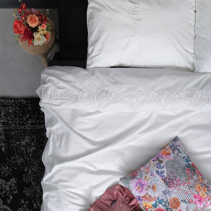 Solid Colour Duvet Cover Set with Pillowcases, 200 x 220 cm - 2 Pillowcases (60 x 70cm)