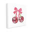 «Cherries & Striped Bow», art mural par Amelia Noyes-2113094634