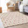 Premium Machine Washable Prisco Salmon Rug