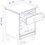 Decimus 46cm W Bedside Table-941714340