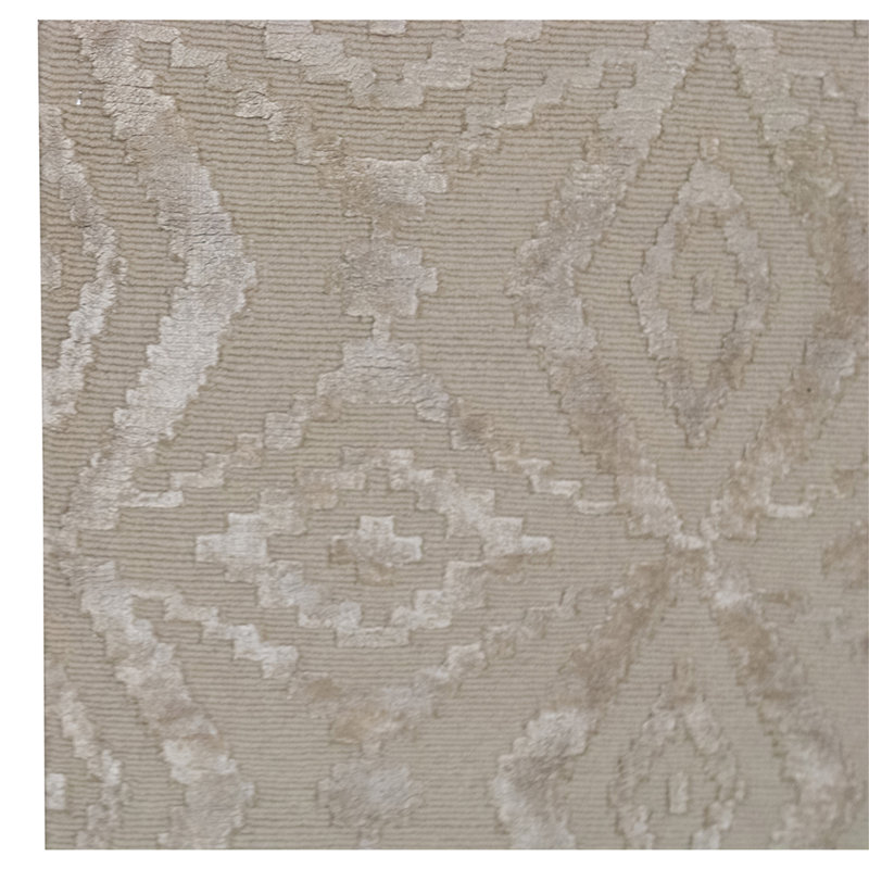High-Quality Hand-Knotted White Area Rug