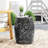 Metal End Table -Large-2085564141