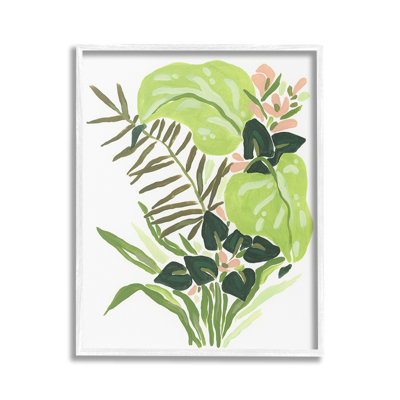Feuilles de la jungle moderne