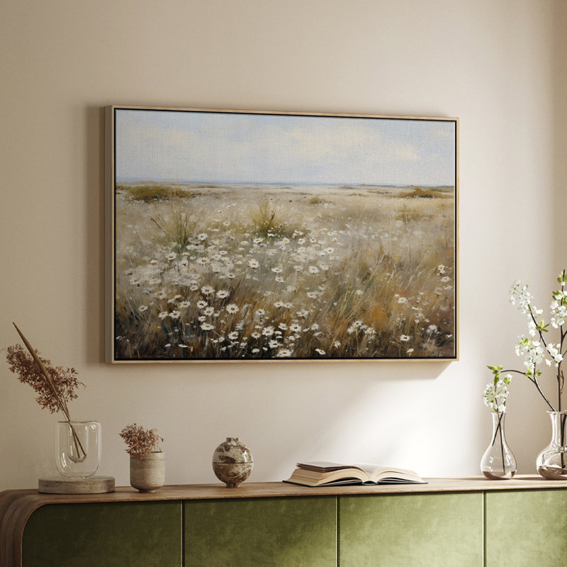 «Vintage Landscape - DCCDXLIX» sur toile, H 25 po x l 37 po x P 2 po, Toile naturelle avec cadre flottant