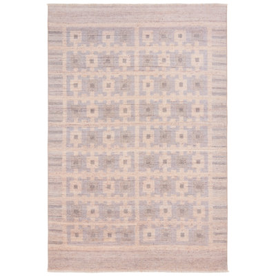 Vibe by Bungalow Rose Vala Powerloomed Geometric Area Rug
