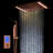 Smart LED Touch Control Rainfall Shower Intelligent Luxury Modern Design