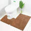 2 Piece Alya Small Bath Mat Ultra Soft Bathroom Rug Anti Slip Toilet Rug Pedestal Mat Set-648174879-658100820