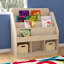 Mess Magic Commercial Grade Wooden 3 Compartment Shelving Unit