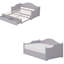Lit de jour avec rangement pour lit gigogne et tiroirs-397984170