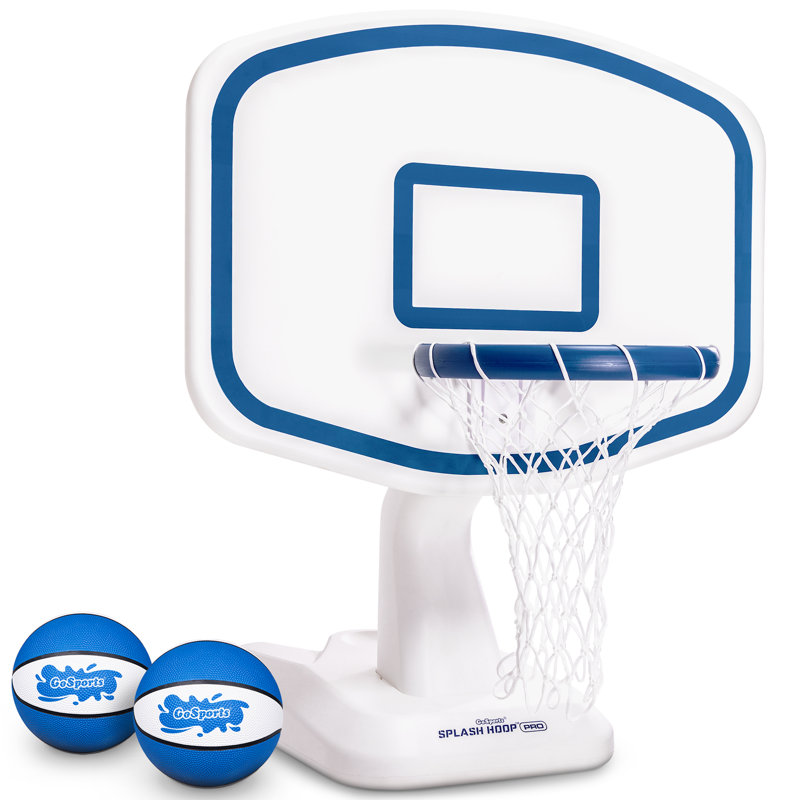 Ensemble de basketball GoSports Splash Hoop Pro , Blanc