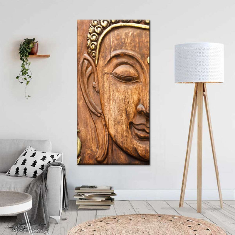 Sur toile, H 21 po x l 42 po x P 1,25 po