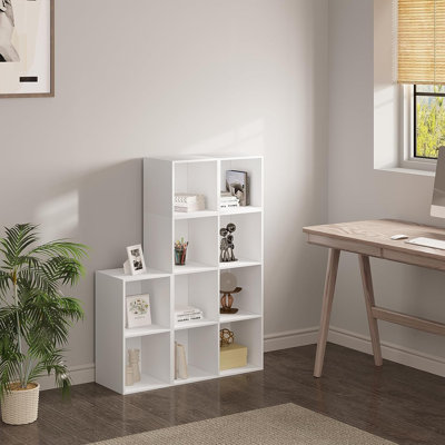 Hegwood 120cm H x 120cm W Step Bookcase