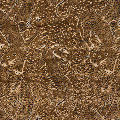 Tigress Velvet Fabric