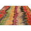 Wool Abstract Area Rug in Red