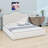 Boucle Upholstered Cloud Floor Bed
