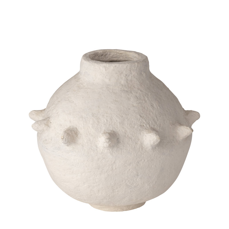 Vase en papier mâché