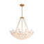 Lustre en cristal à 6 lumières Luxury