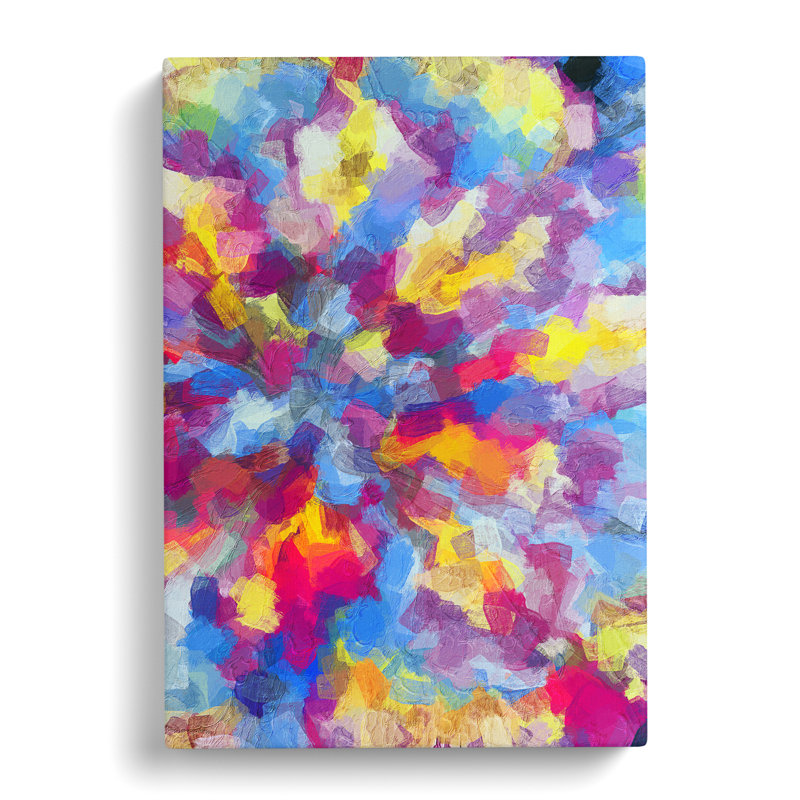 The End Abstract - Wrapped Canvas Print, 60cm H x 40cm W x 3cm D