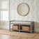 Pine Isle Wicker Shelves Storage Bench