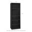 180.8cm H x 62.9cm W Standard Bookcase-22715516