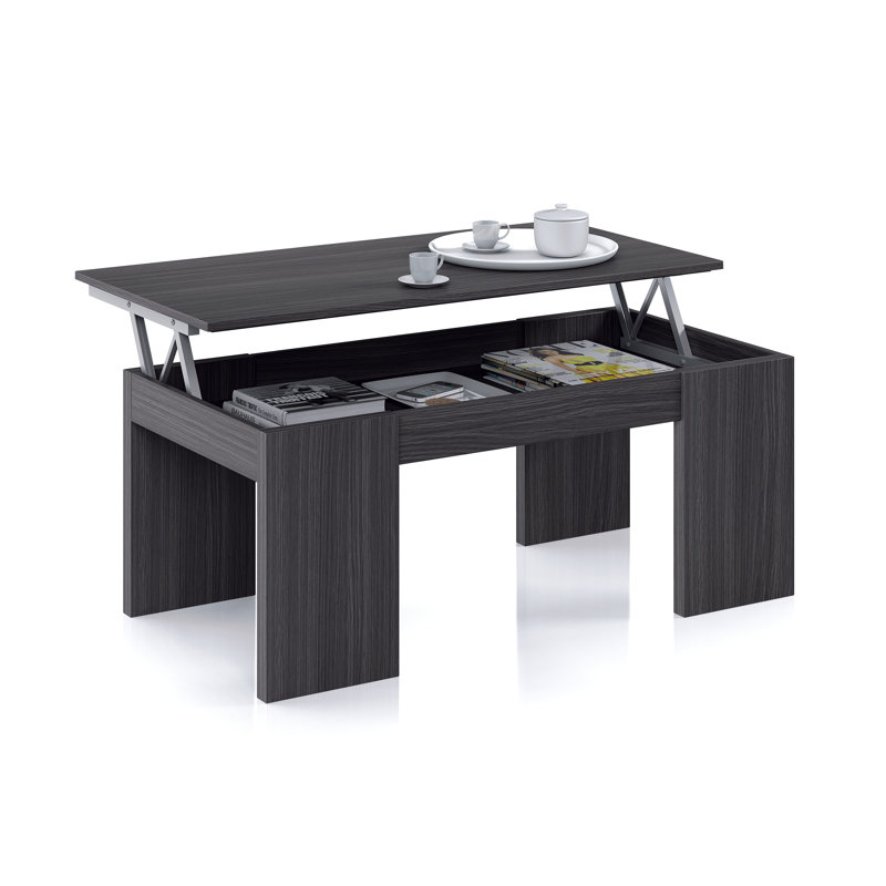Brolin Lift Top Four Leg Coffee Table with Storage