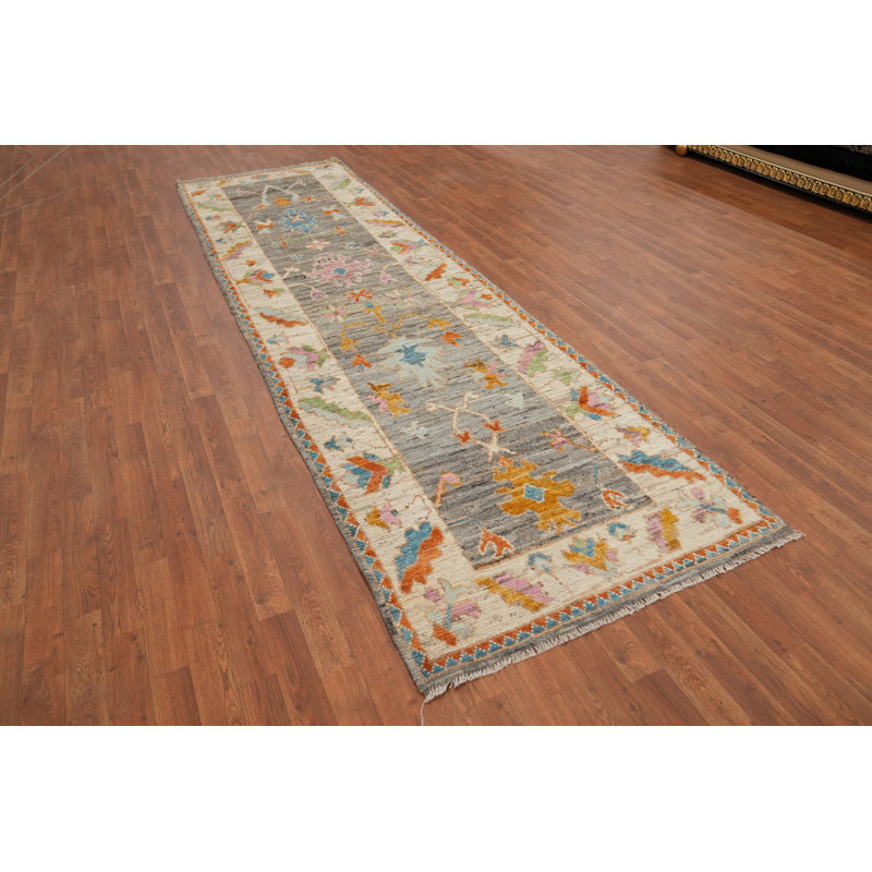 Tapis turc gris Oushak
