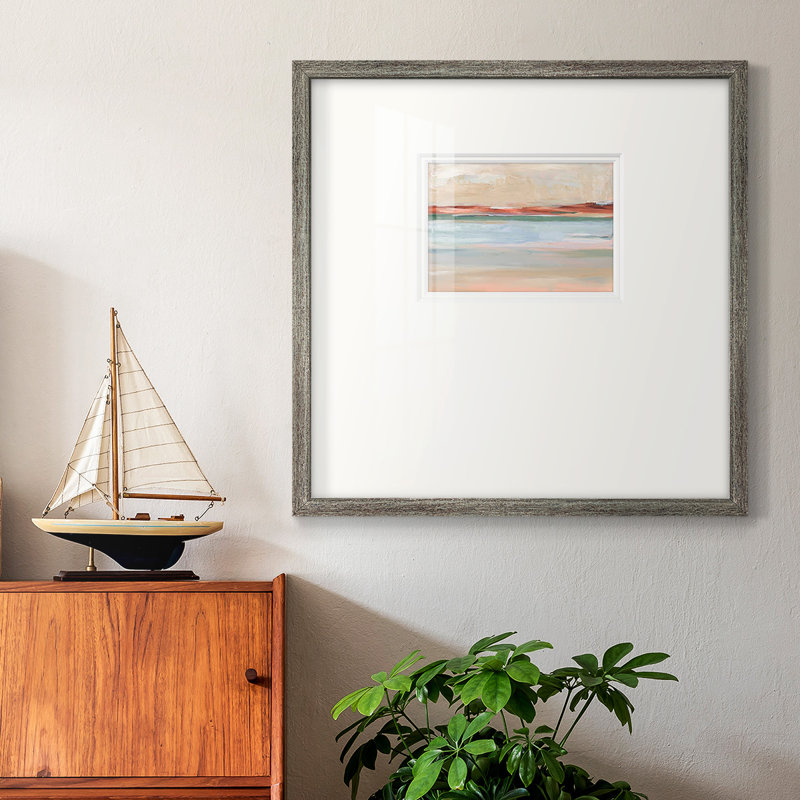 Sienna Horizon II, reproduction encadrée de qualité supérieure, H 17 po x l 17 po x P 1,25 po