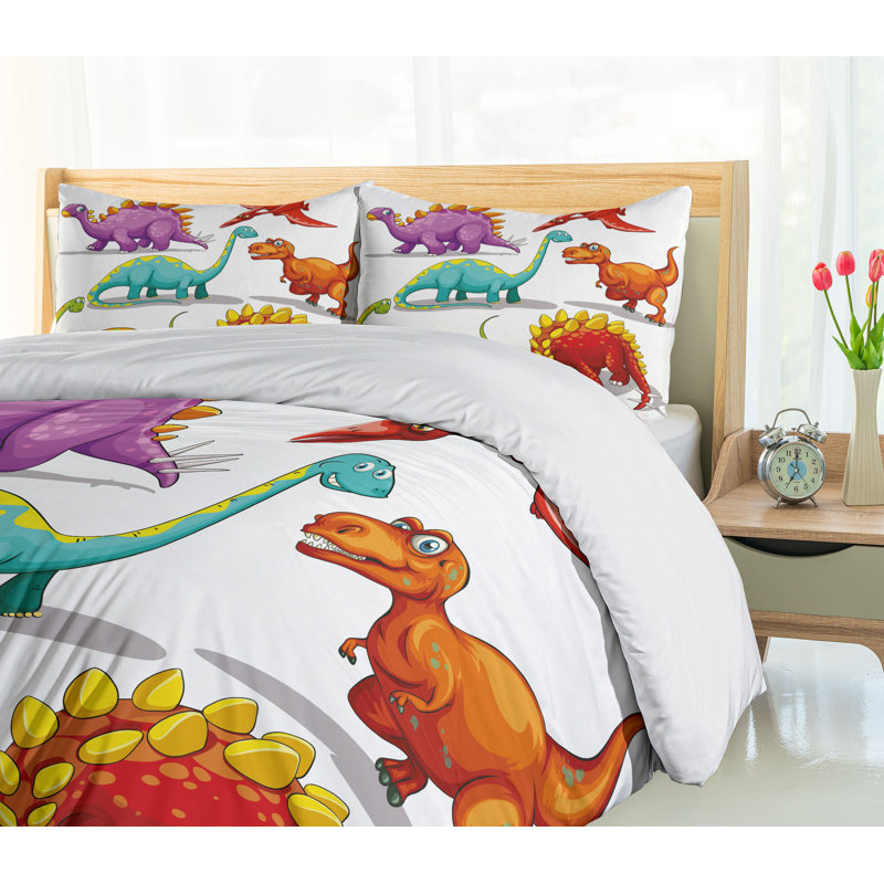 Ensemble de housse de couette dinosaur, Très grand