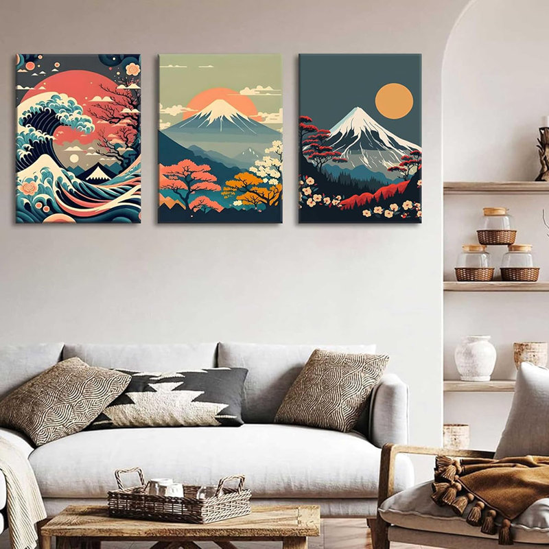3 Piece Wrapped Canvas Print