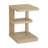 Swivel Accent Chair With A Sand Dune End Table-1415381014