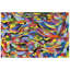 "Rules Of The Rainbow I", impression sur panneau en verre trempé flottant sans cadre