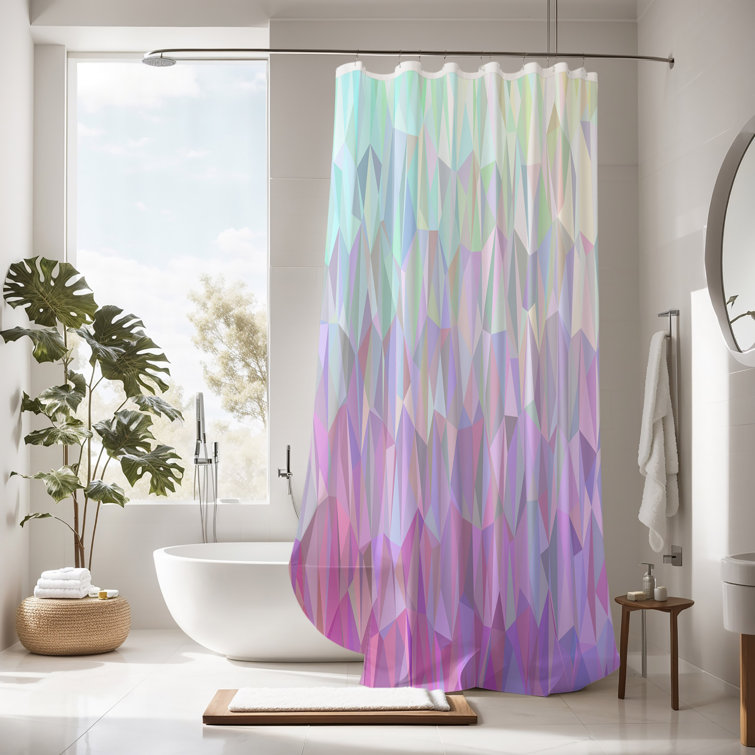 Korovia Shower Curtain with Hooks Included