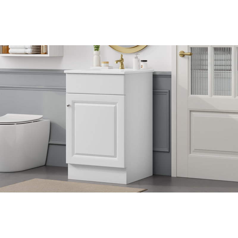 Crosbie 20" Bathroom Vanity, White