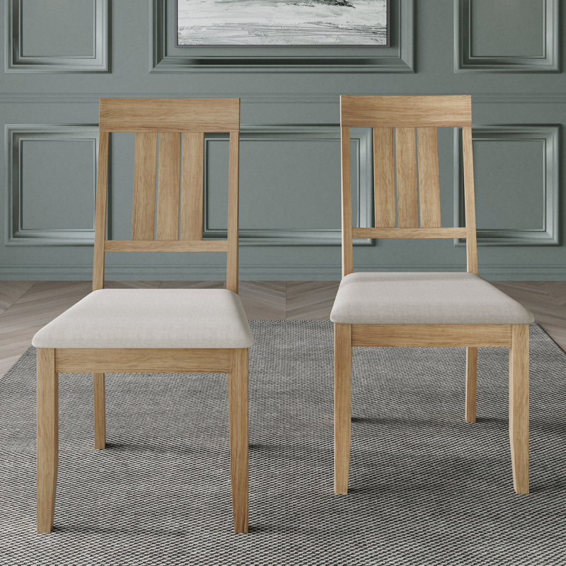 Chaise Ocossio, Chêne naturel